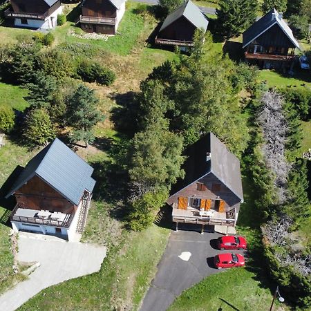 Authentique chalet vue sur le lac et les pistes Besse-et-Saint-Anastaise Extérieur photo